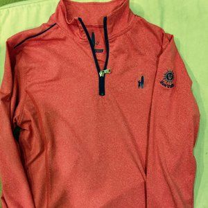 Johnnie-O long-sleeve quarter zip pullover